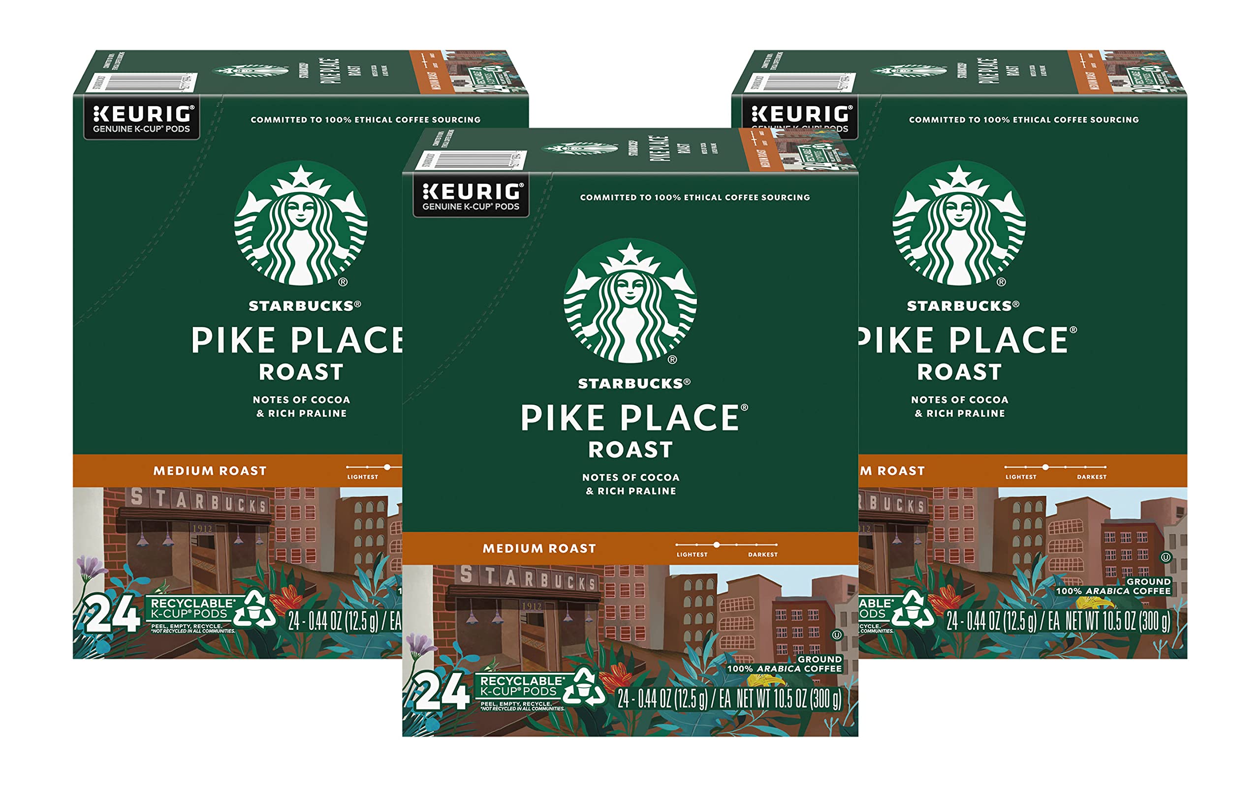 STARBUCKS 2 caffeinecapsuleboxkeurigmedium roast