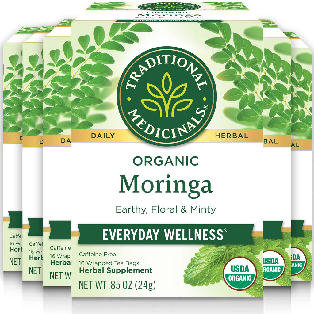 Traditional Medicinals Organic Daily Wellness Tea Collection, 96 Tea Bags (Pack of 6)