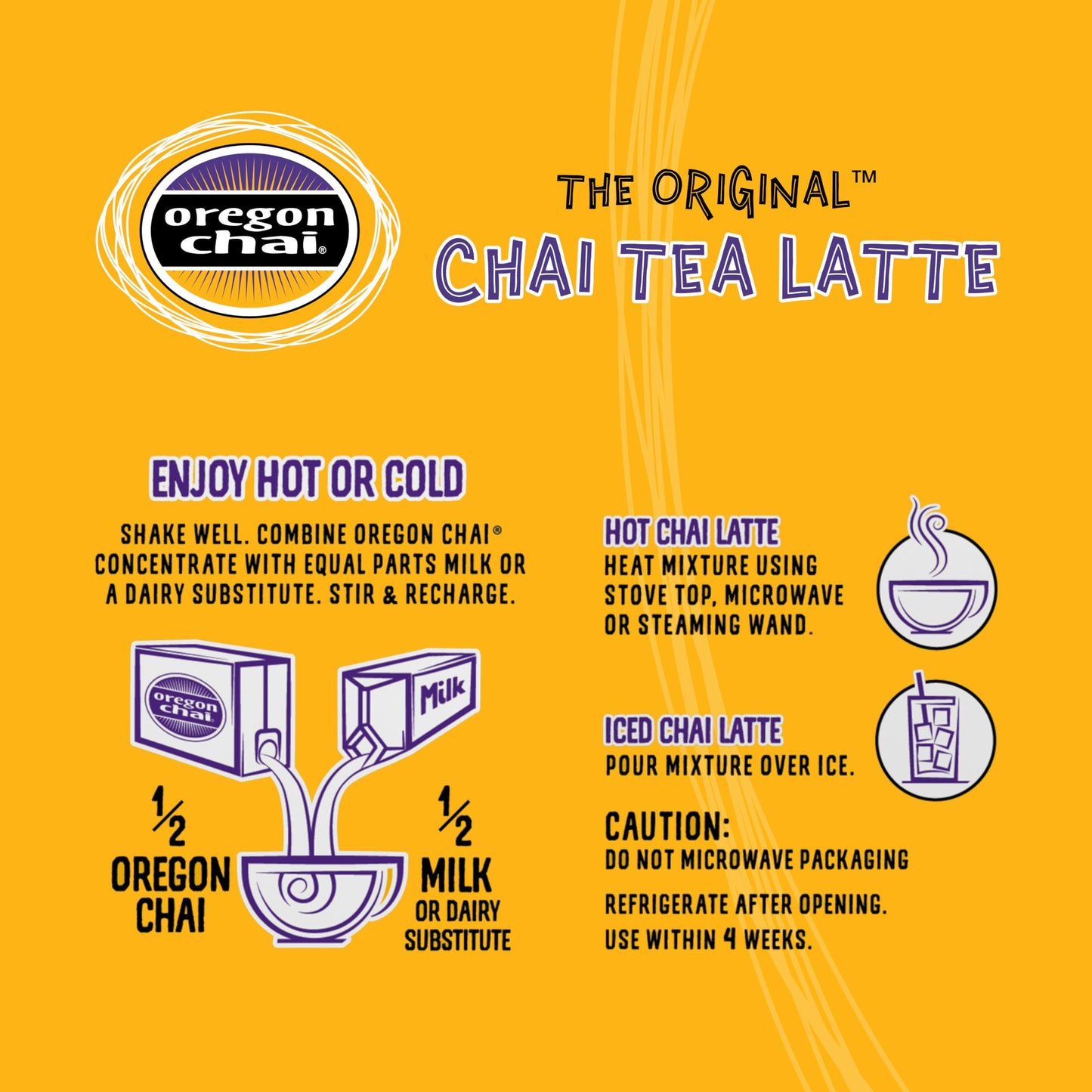 Oregon Chai Original Chai Tea Latte Concentrate