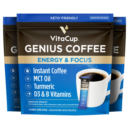 VitaCup Instant Coffee Sticks