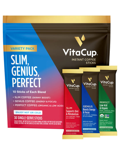 VitaCup Instant Coffee Sticks