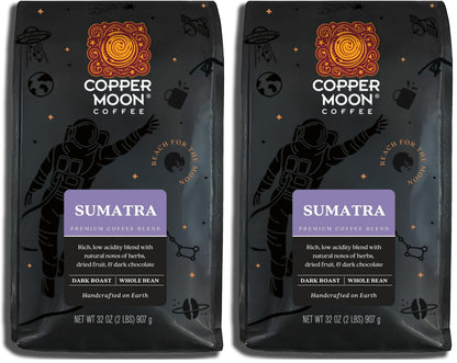 Copper Moon Dark Roast Whole Bean Coffee 1