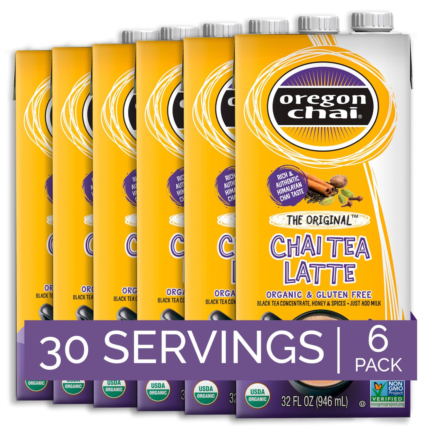 Oregon Chai Original Chai Tea Latte Concentrate