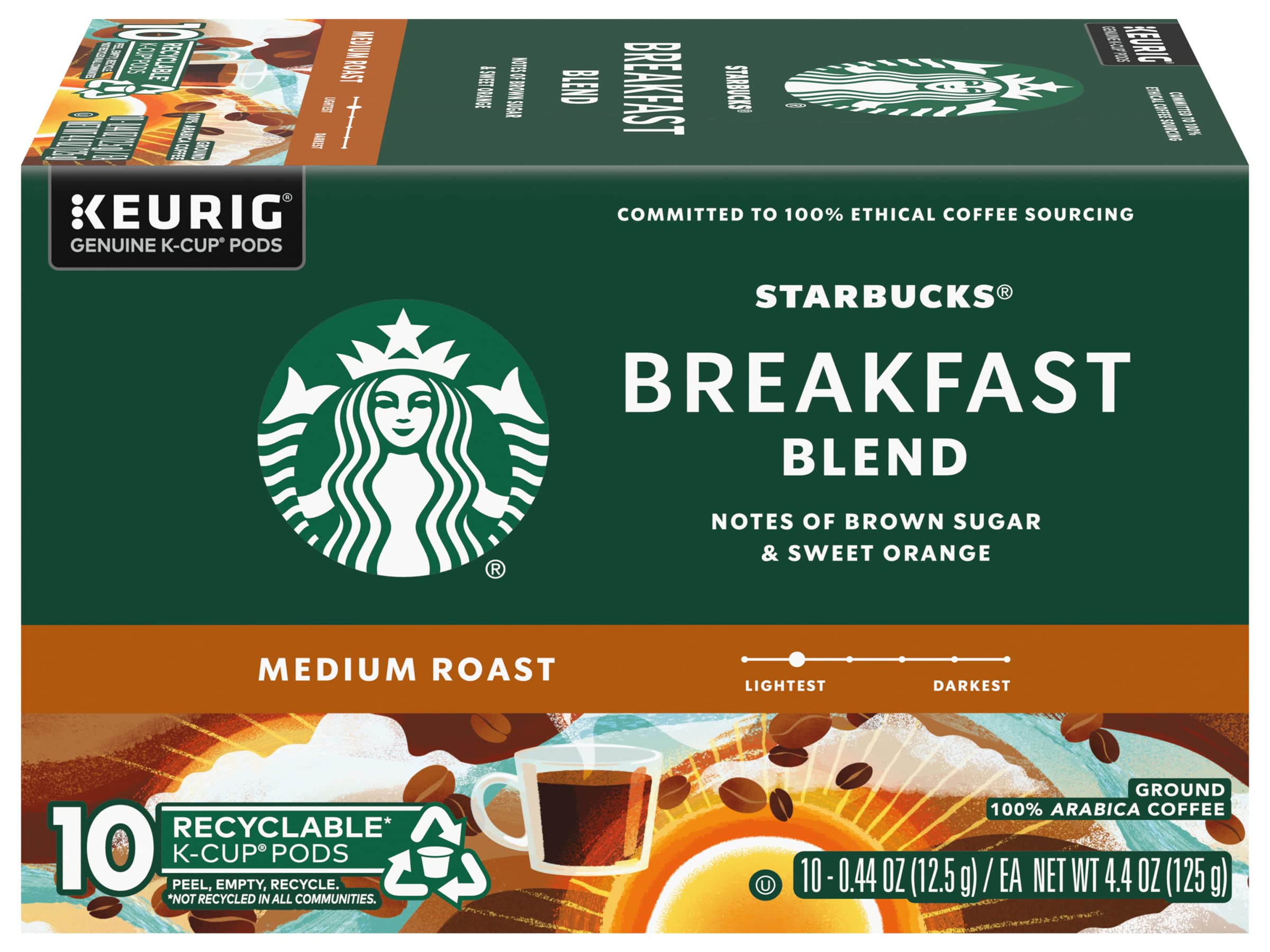 STARBUCKS 2 caffeinecapsuleboxkeurigmedium roast