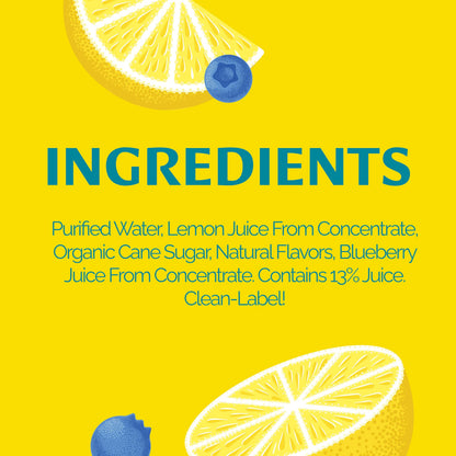Sparkling Lemonade No Artificial Sweeteners Gluten Free Vegan Kosher Non GMO Slim Cans 12oz