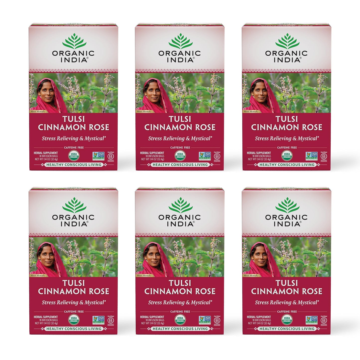 Organic India-Tea-6Packs