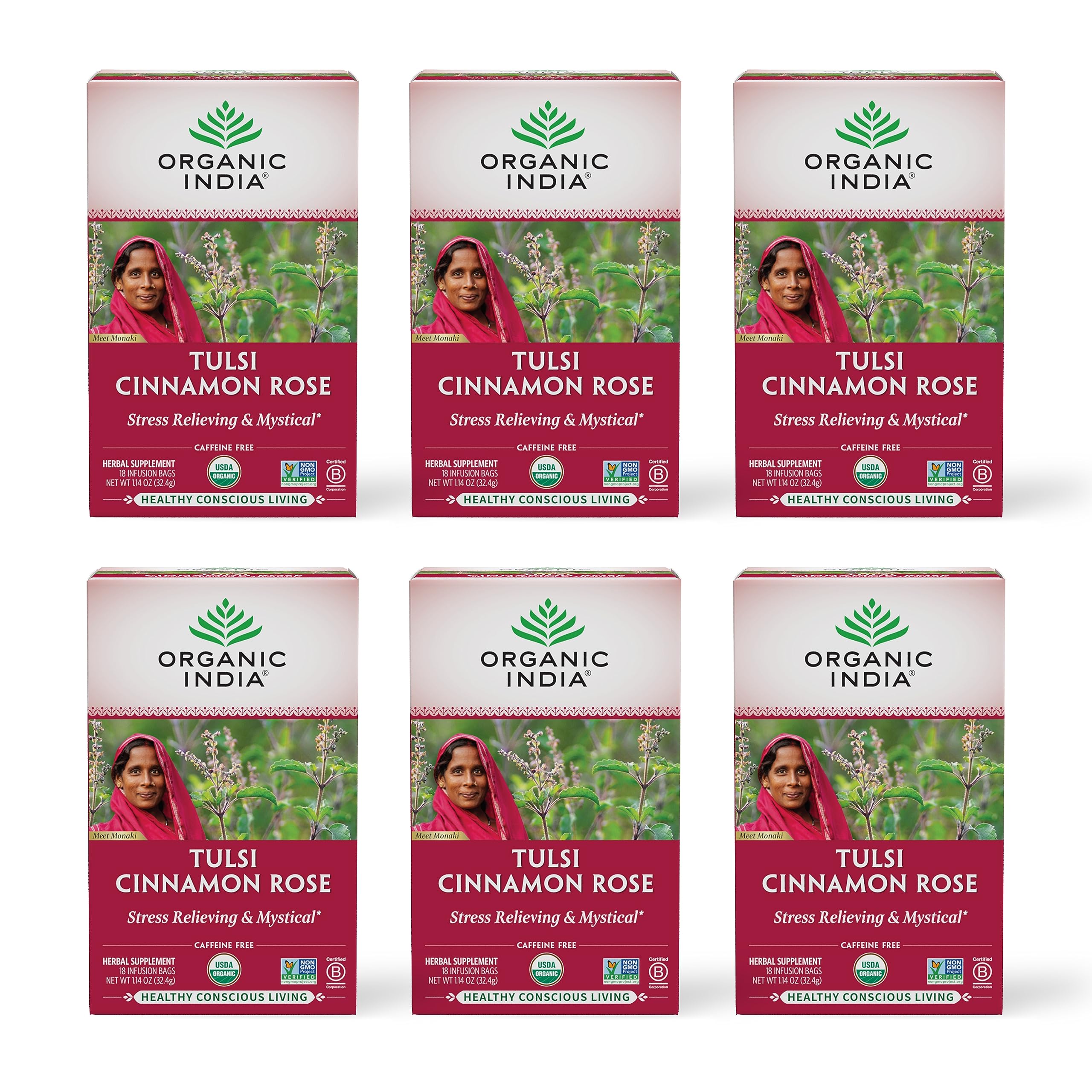 Organic India-Tea-6Packs