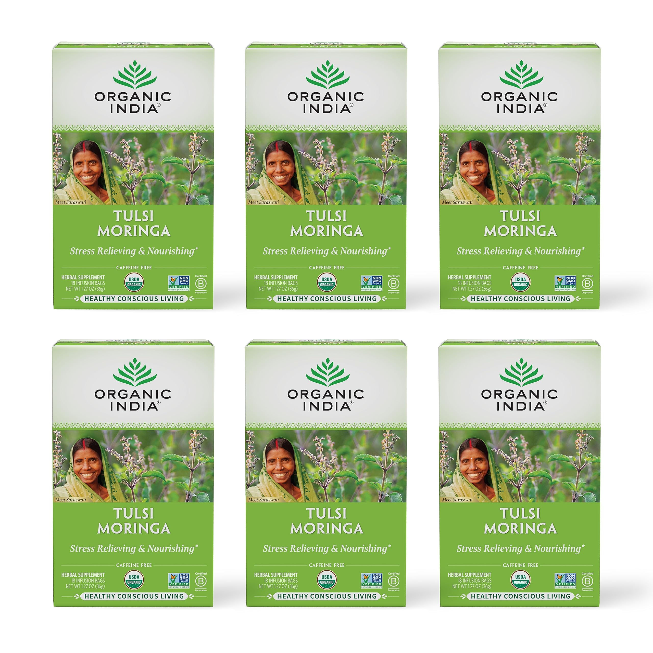 Organic India-Tea-6Packs
