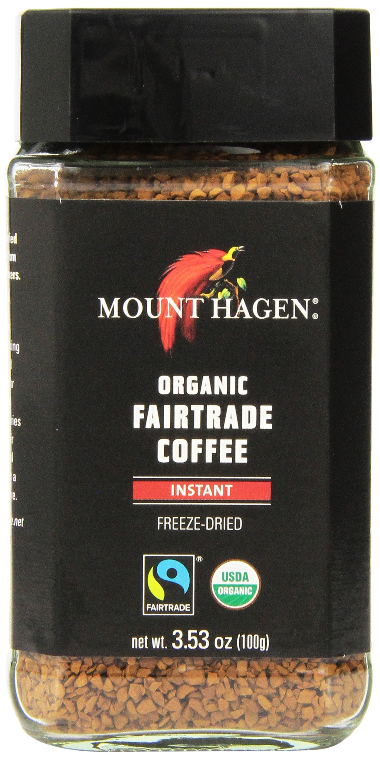 Mount Hagen 3.53oz Organic Freeze Dried Instant Coffee