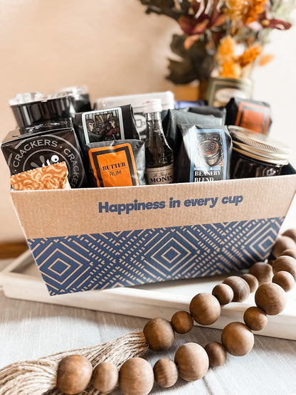 Gourmet Favorites | Coffee, Tea & Gourmet Snacks Gift basket | Coffee Beanery
