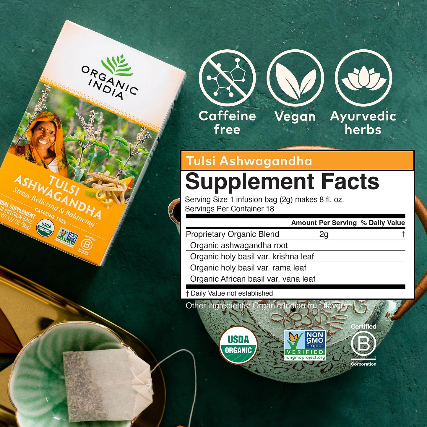 Organic India-Tea-6Packs