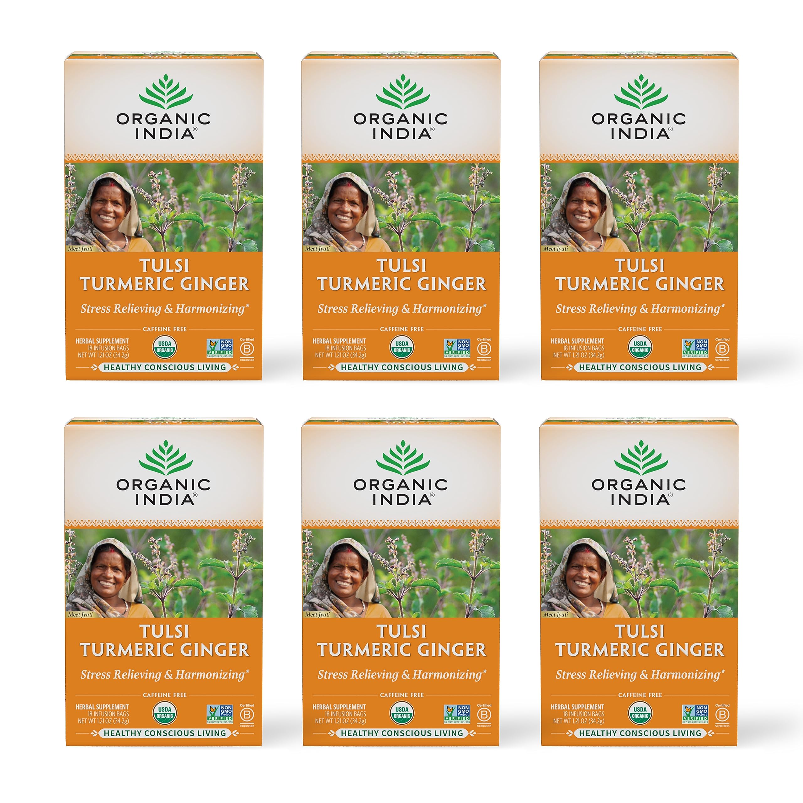 Organic India-Tea-6Packs