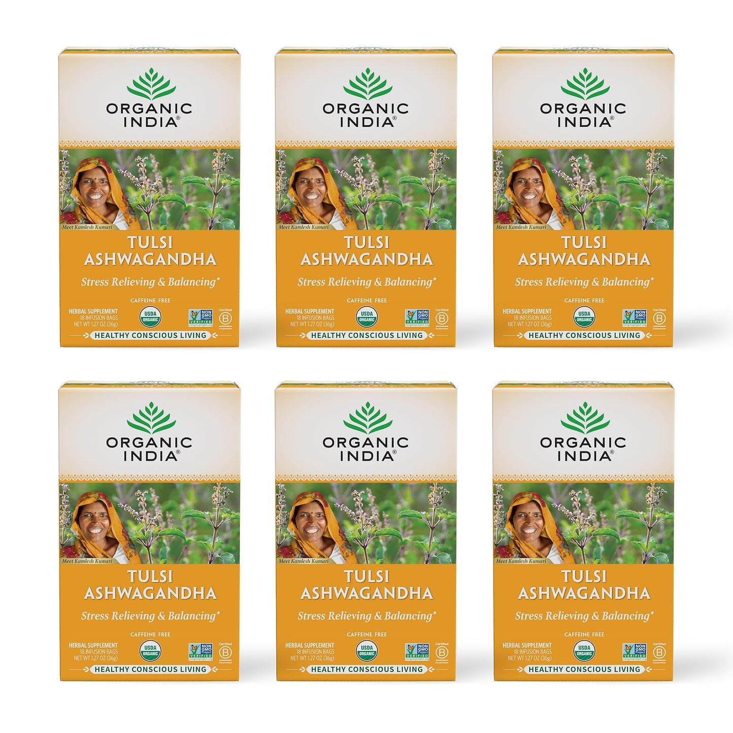 Organic India-Tea-6Packs