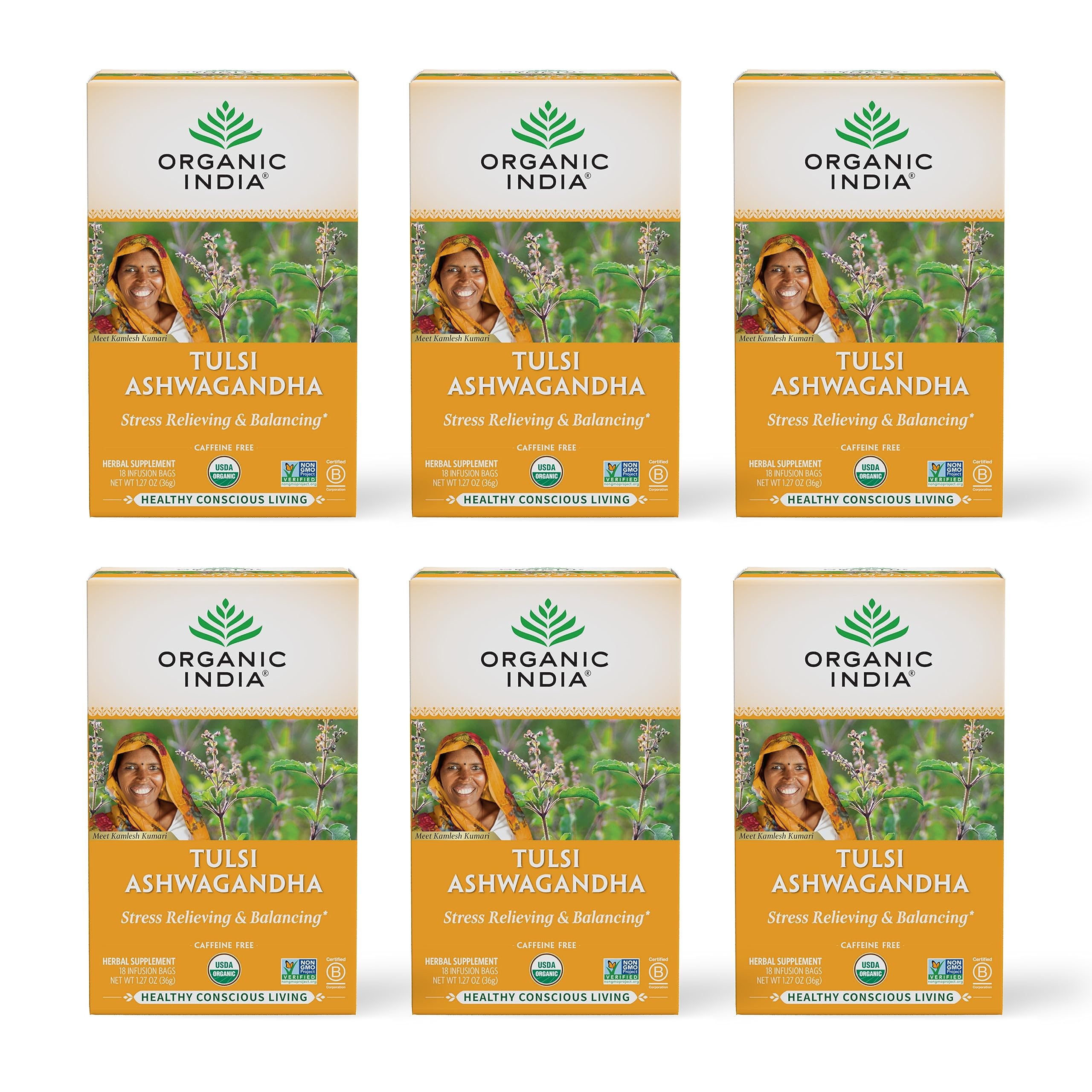Organic India-Tea-6Packs